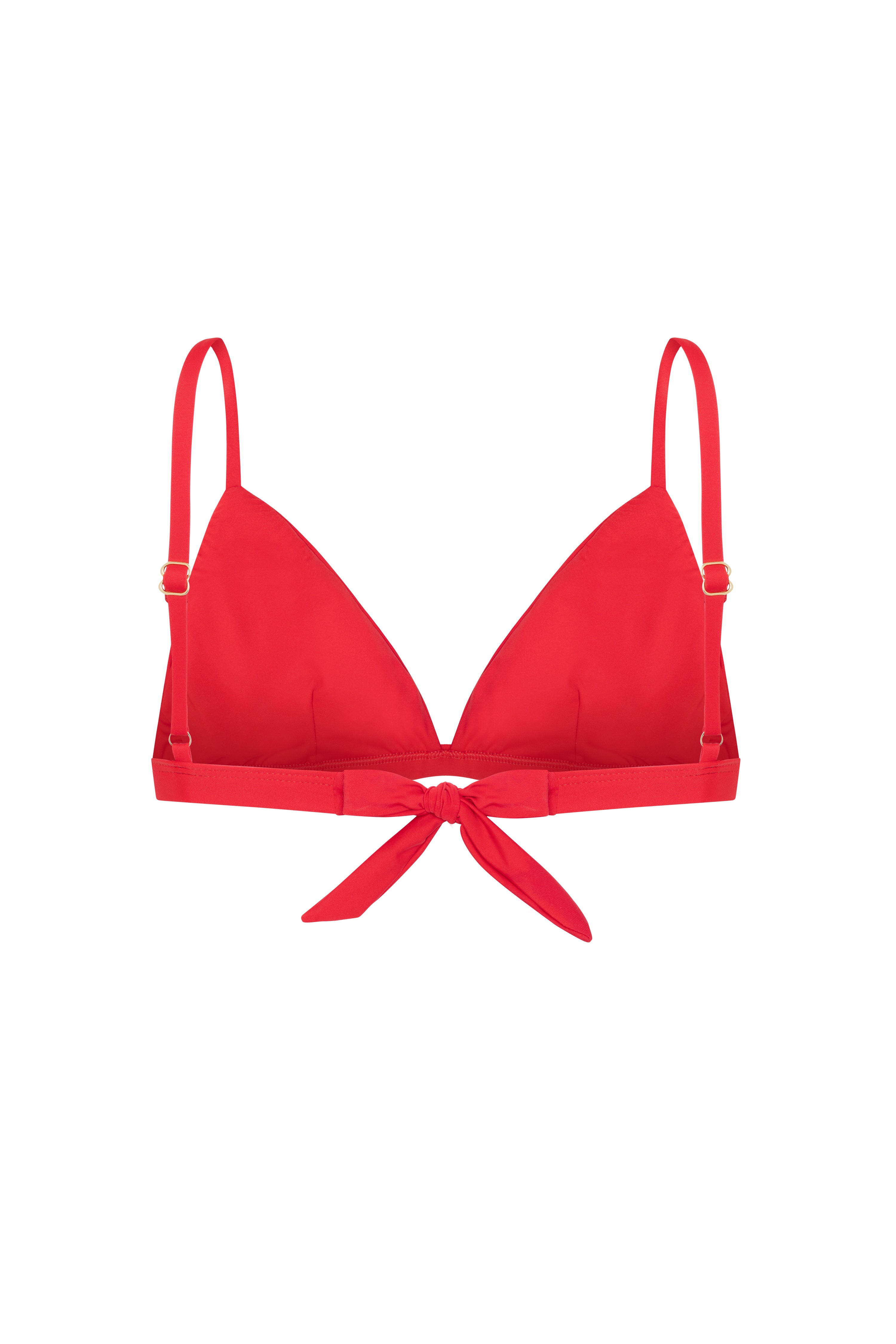 Palm Triangle Bikini Top