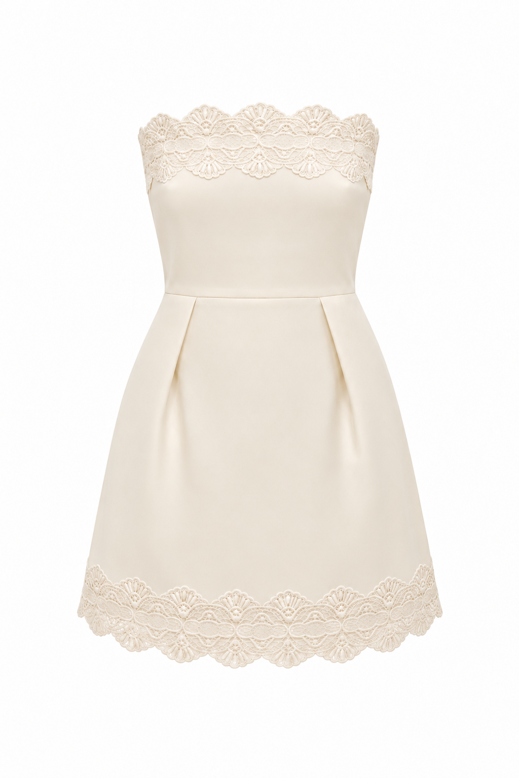 Yves Uro Wool-Silk Mini Dress