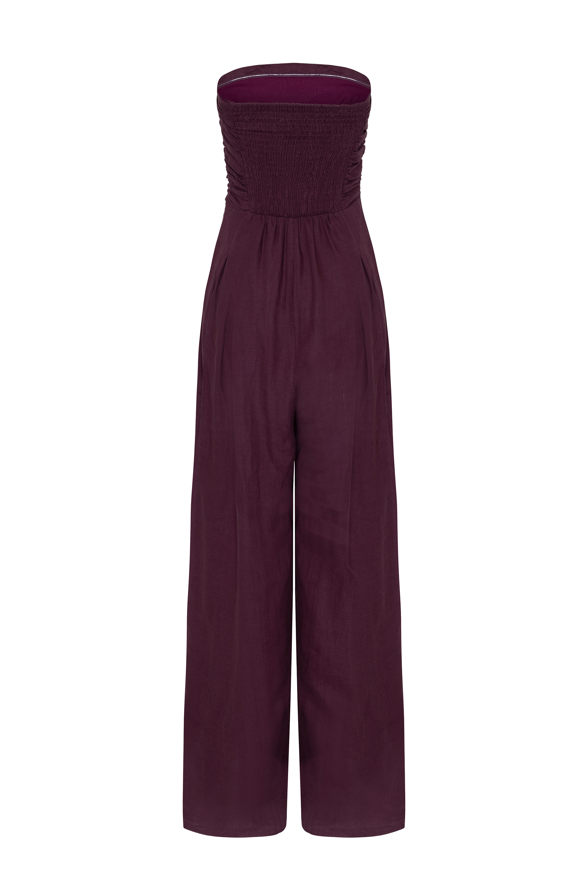Yves Uro Jumpsuit - Cherry