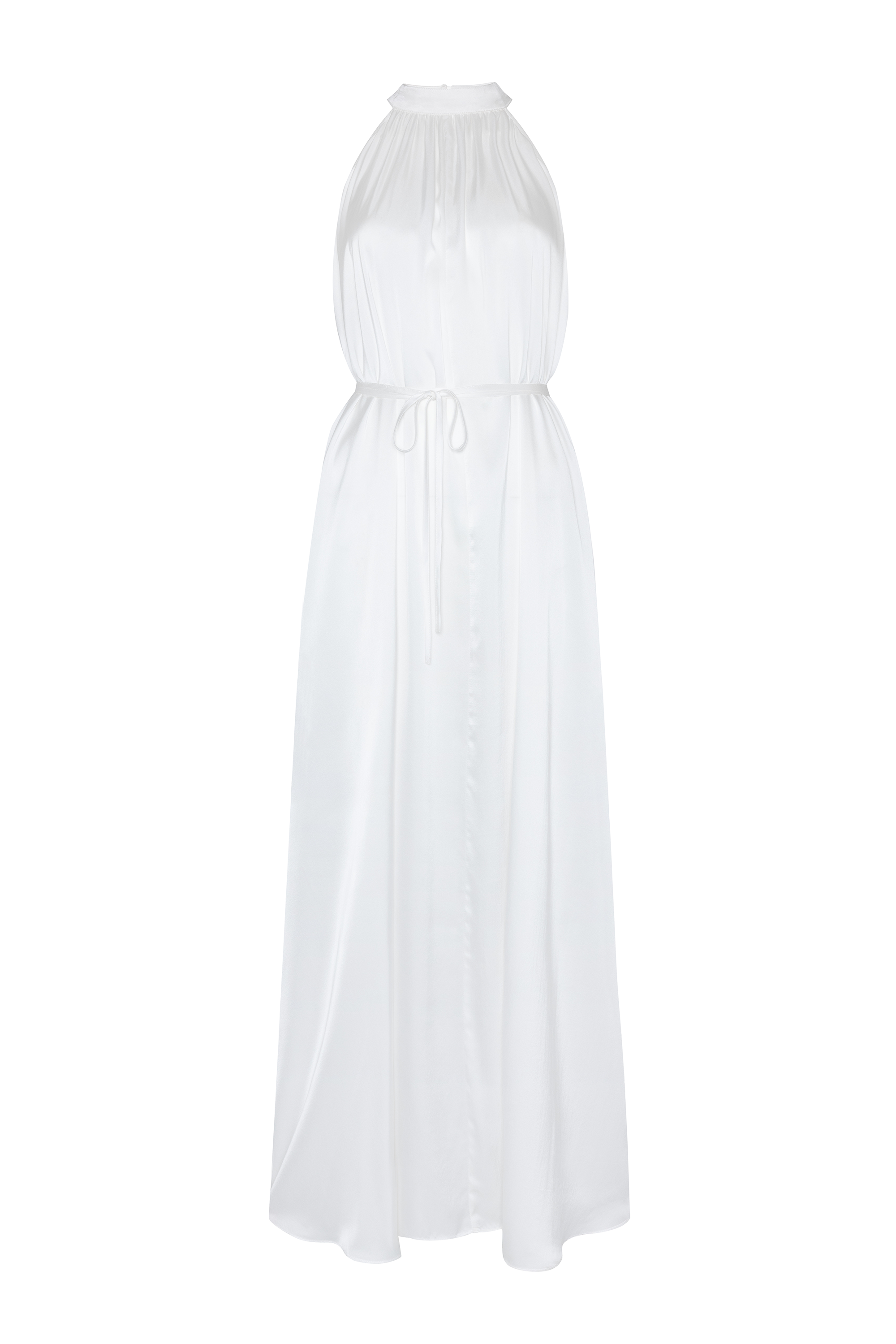 Juntos Dress - White Silk