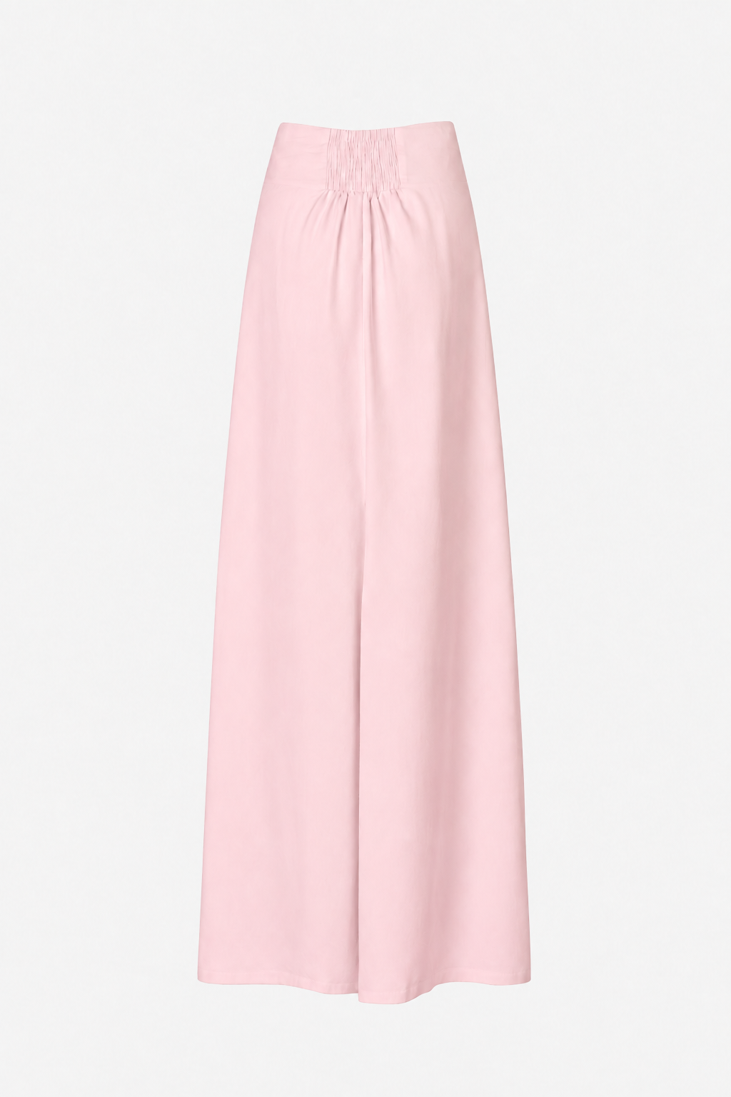 Isla Maxi Skirt - Powder Pink Poplin Cotton