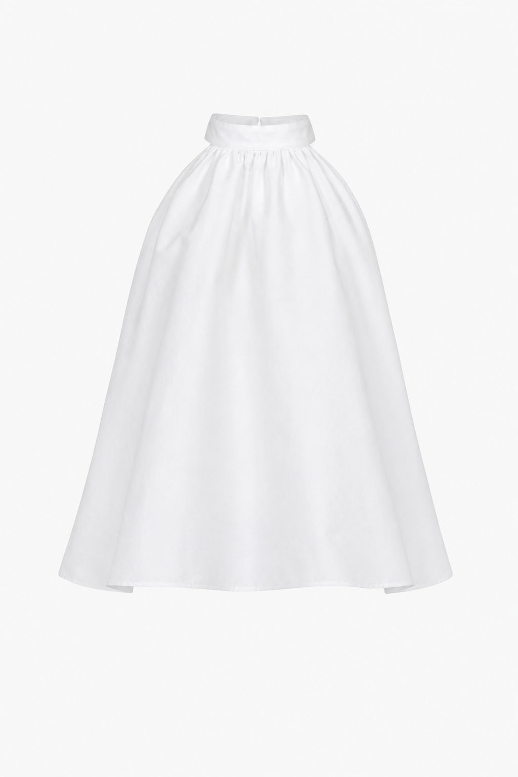 Salvia Top - White Poplin Cotton