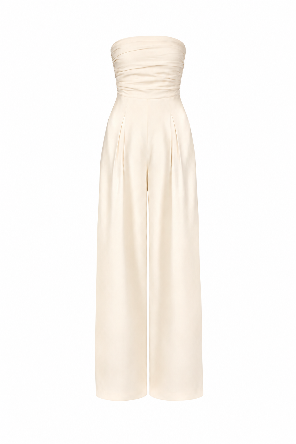Yves Uro Silk-Wool Jumpsuit